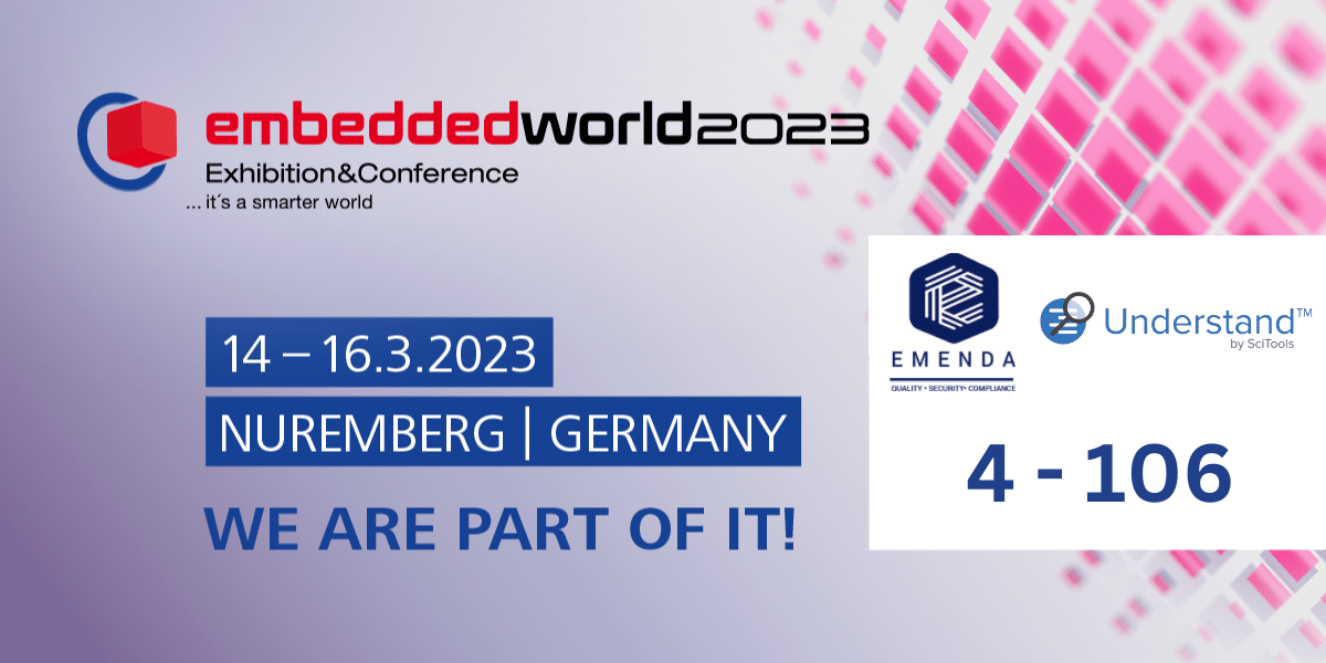 Meet us @ Embedded World 2023